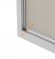 Дверь стеклянная ALDO «сатин» коробка алюминий с порогом