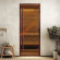 Дверь стеклянная DoorWood Хамам АРТ Wood 52 бронза