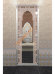 Дверь стеклянная DoorWood Хамам «Восточная арка» прозрачная, 1900х700 мм