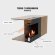 Биокамин Firelight BFP-P1600 с тумбой, дуб вотан