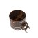 Купель для бани BentWood круглая из морёной лиственницы Премиум, D 1,17м