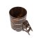 Купель для бани BentWood круглая из морёной лиственницы Премиум, D 1,17м