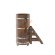Купель для бани BentWood овальная из сращённой морёной лиственницы, 0,69х1,31 м