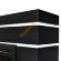 Биокамин Firelight BFP/P-2520, с порталом Moderno 25 шпон чёрный дуб