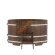 Купель для бани BentWood овальная из сращённой морёной лиственницы, 0,92х1,66 м