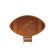 Купель для бани BentWood овальная из сращённой лиственницы, 1,02х1,68 м