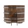 Купель для бани BentWood овальная из сращённой морёной лиственницы, 1,02х1,68 м