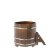 Купель для бани BentWood овальная из сращённой морёной лиственницы, 1,02х1,68 м