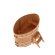 Купель для бани BentWood овальная из сращённой лиственницы, 1,02х1,68 м