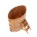 Купель для бани BentWood овальная из сращённой лиственницы, 1,02х1,68 м