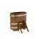 Купель для бани BentWood овальная из морёной лиственницы Рустик, 0,59х1,06 м