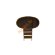 Купель для бани BentWood овальная из морёной лиственницы Рустик, 0,59х1,06 м