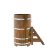 Купель для бани BentWood овальная из морёной лиственницы Рустик, 0,80х1,42 м
