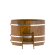 Купель для бани BentWood овальная из морёной лиственницы Рустик, 0,80х1,42 м