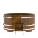 Купель для бани BentWood овальная из морёной лиственницы Рустик, 1,12х1,83 м