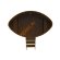Купель для бани BentWood овальная из морёной лиственницы Рустик, 1,12х1,83 м