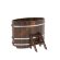 Купель для бани BentWood овальная из морёной лиственницы Премиум, 0,80х1,42 м