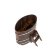Купель для бани BentWood овальная из морёной лиственницы Премиум, 0,80х1,42 м