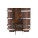 Купель для бани BentWood овальная из морёной лиственницы Премиум, 0,80х1,42 м