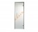Дверь стеклянная Grandis GS 8х19-М1-Н-Si коробка алюминий Silver