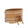 Купель для бани BentWood овальная из лиственницы Премиум, 1,02х1,68 м
