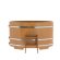 Купель для бани BentWood овальная из лиственницы Премиум, 1,02х1,68 м