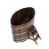 Купель для бани BentWood овальная из морёной лиственницы Премиум, 1,08х1,75 м