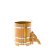 Купель для бани BentWood овальная из лиственницы Рустик, 0,80х1,42 м